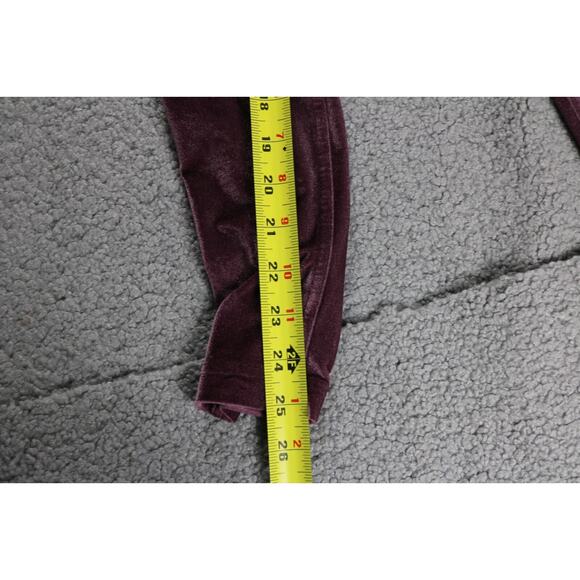 Lululemon Legging 6 Deep Maroon Wunder Under Special Edition Velvet Garnet - Picture 10 of 11